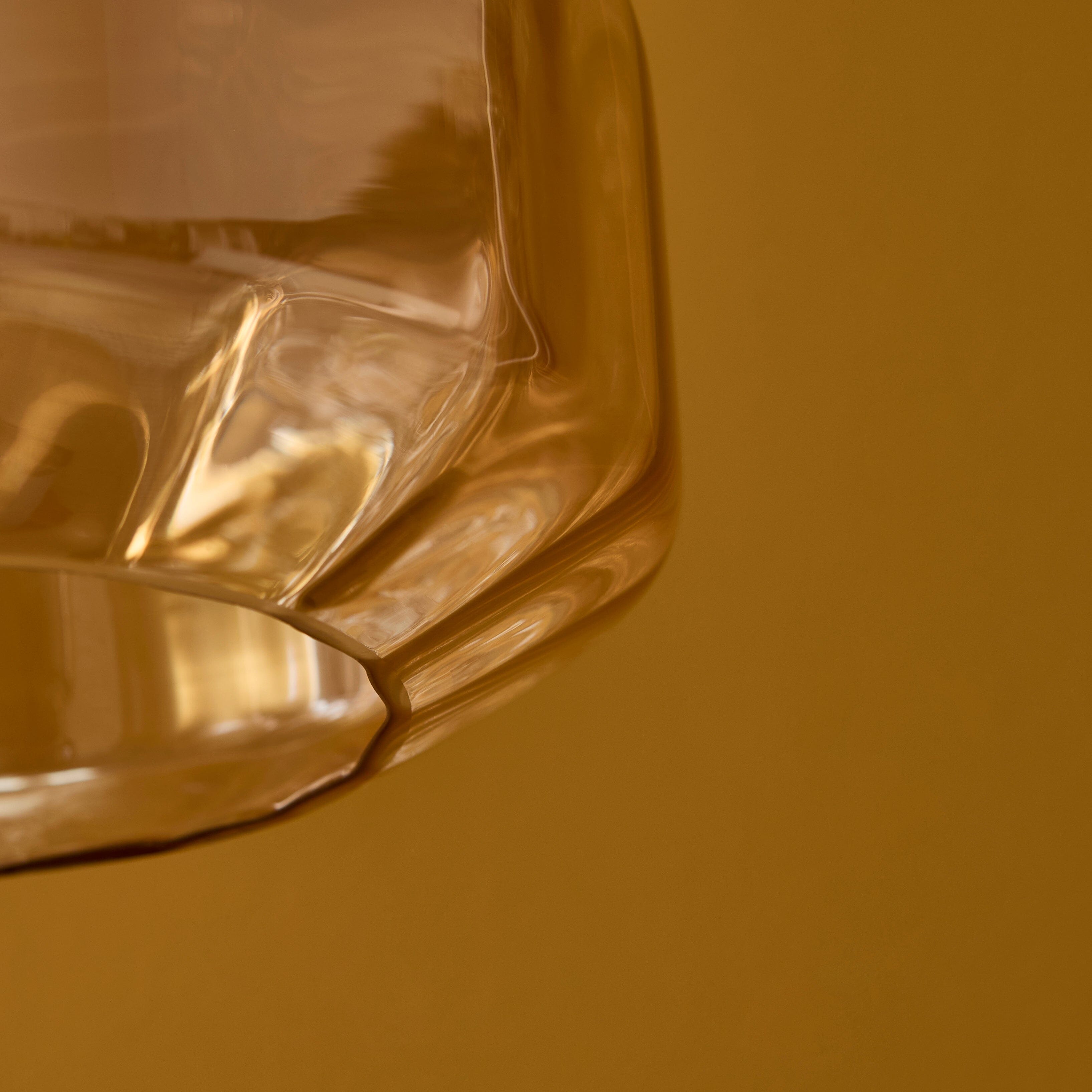 Carrick 22cm Glass Pendant Light - Gold