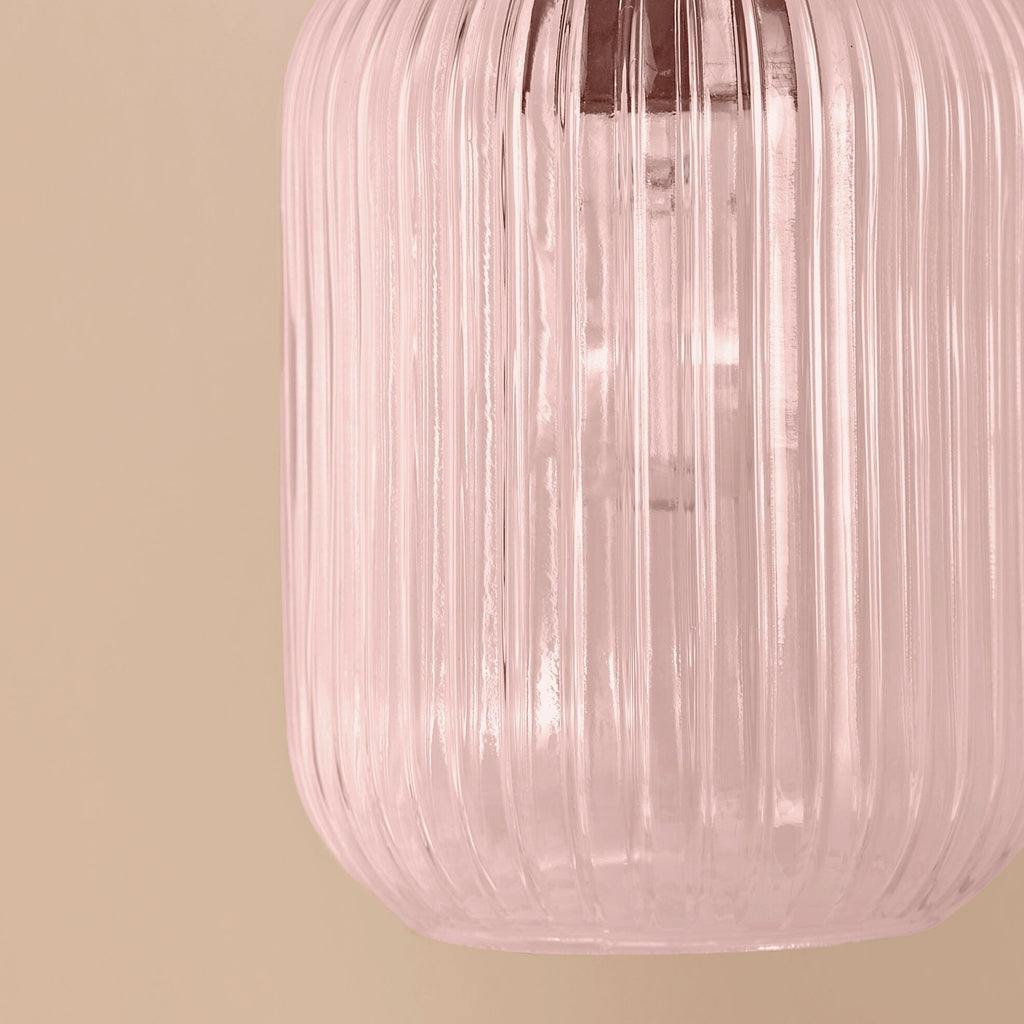 Elland Plug in Wall Light Gold - Blush Pink