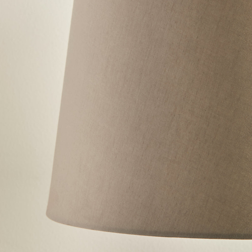 Coningsby Cotton Taupe Lamp Shade - 30cm