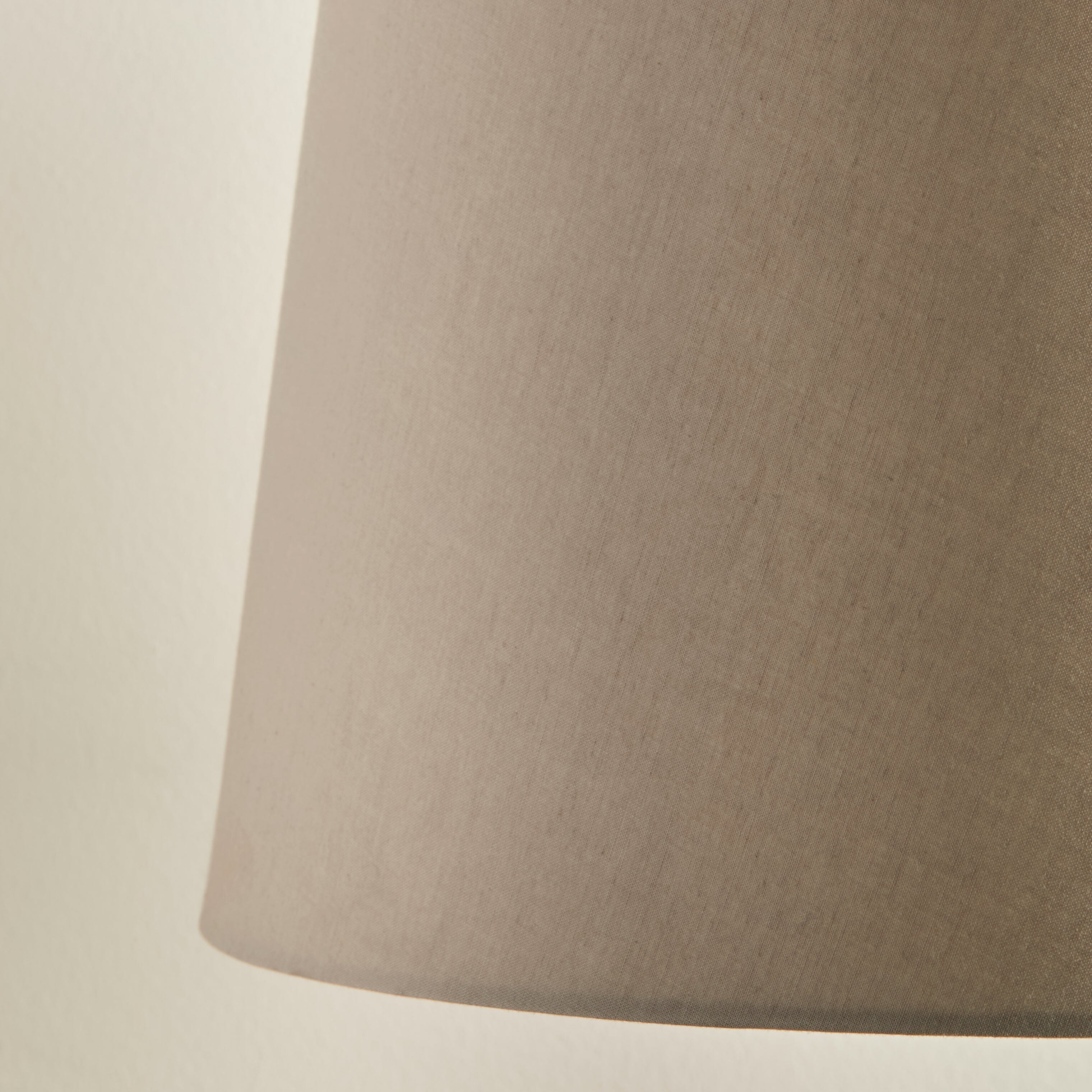 Coningsby Cotton Taupe Lamp Shade - 30cm