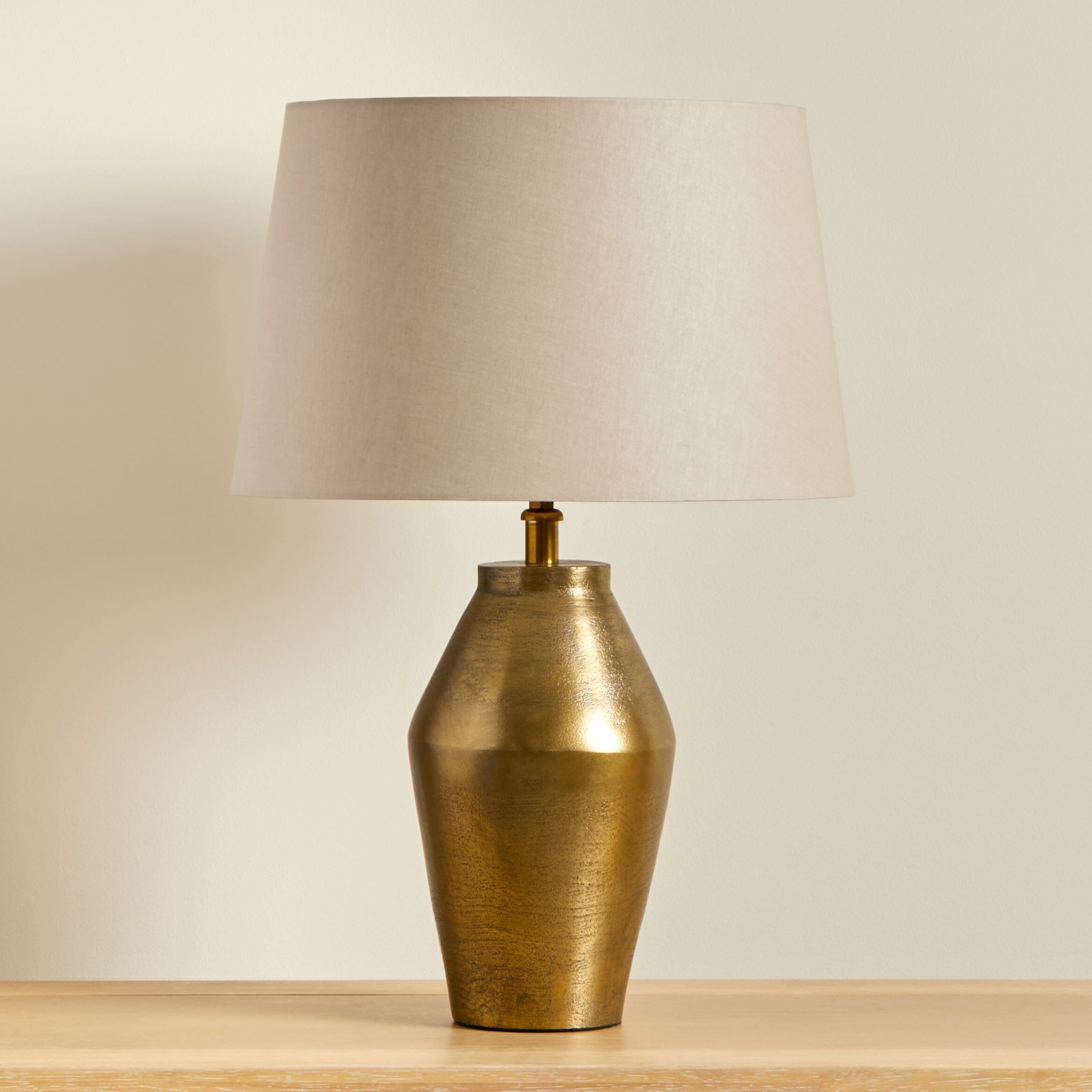 Coningsby Cotton Taupe Lamp Shade - 30cm