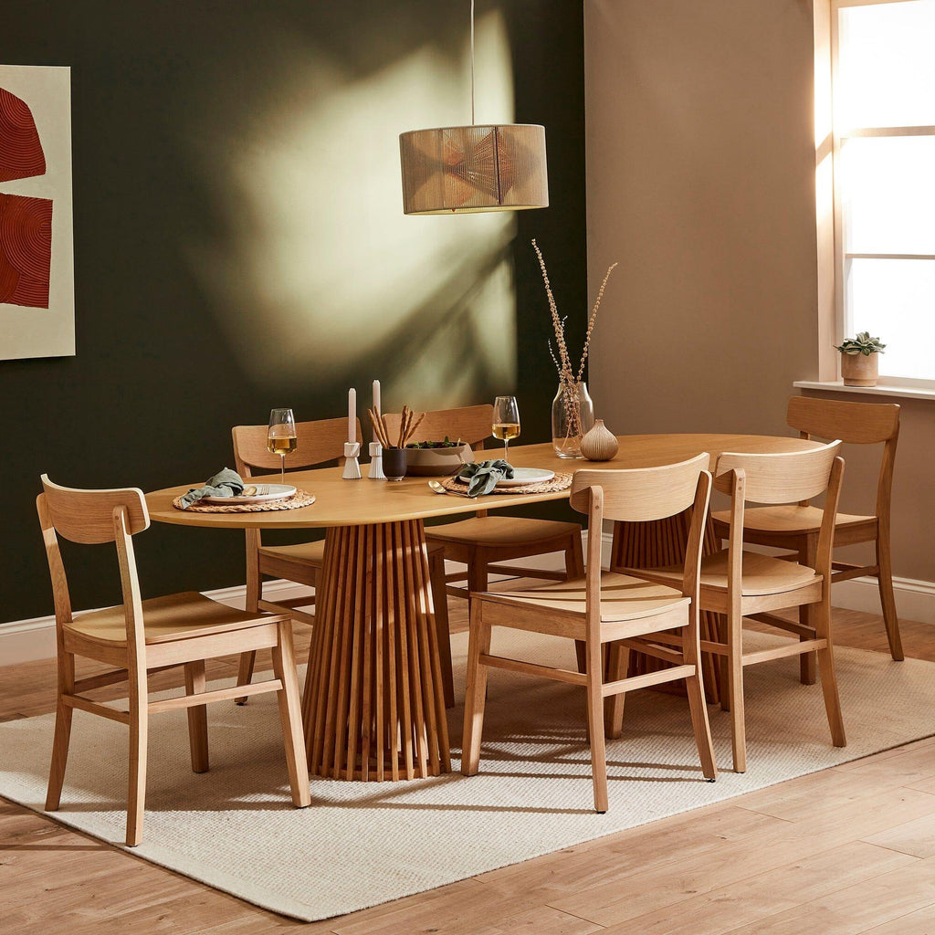 Sirana White Cotton & Burnt Orange Jute Pendant